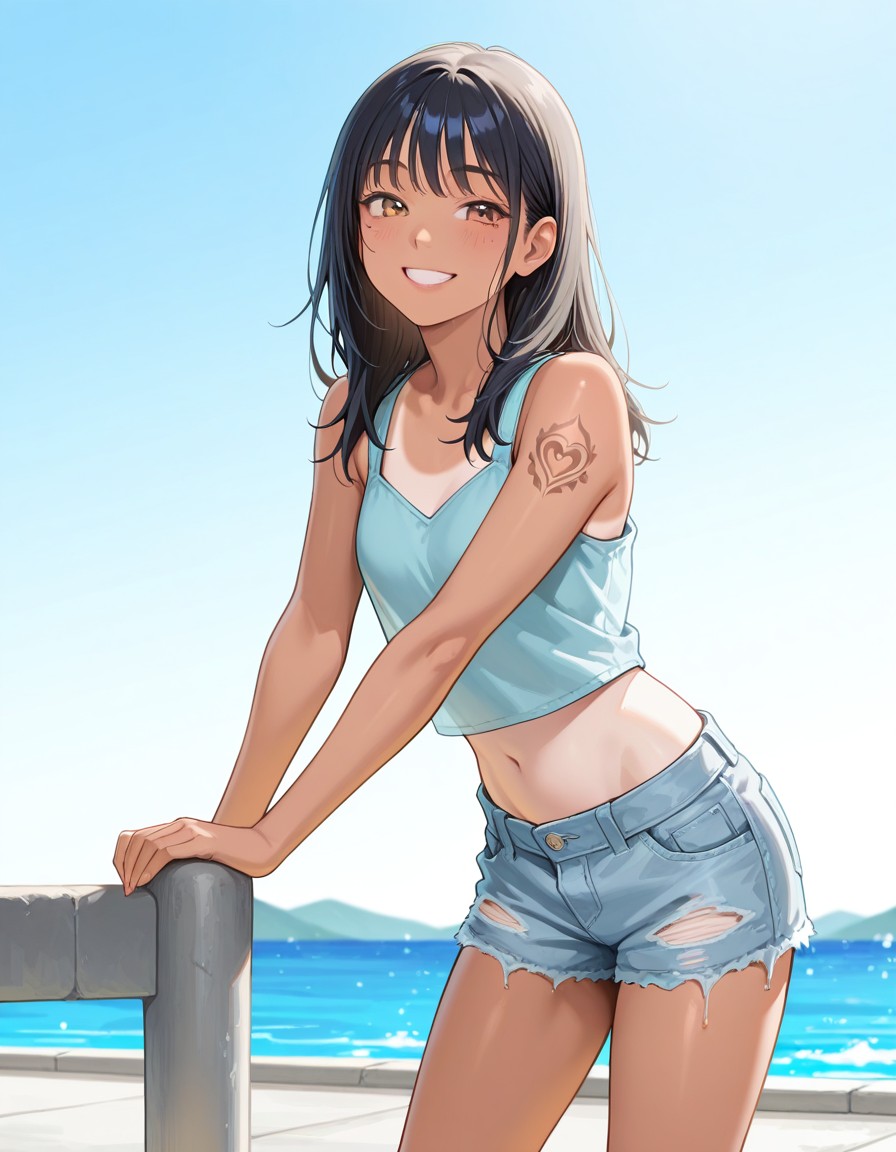 日焼けあと