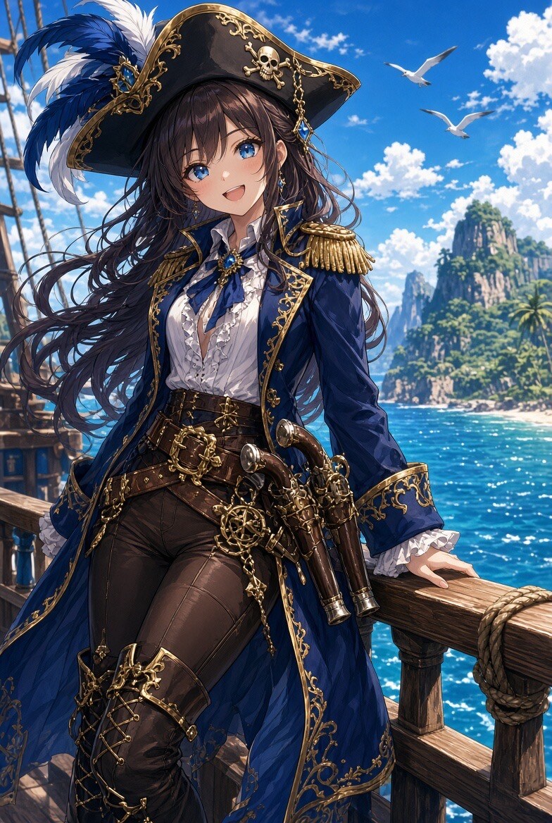 海賊 | の人気AIイラスト・グラビア
