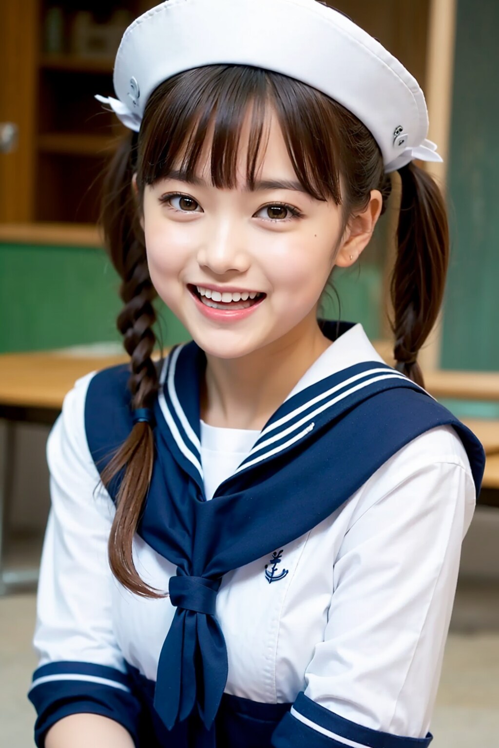 清楚な女子高生