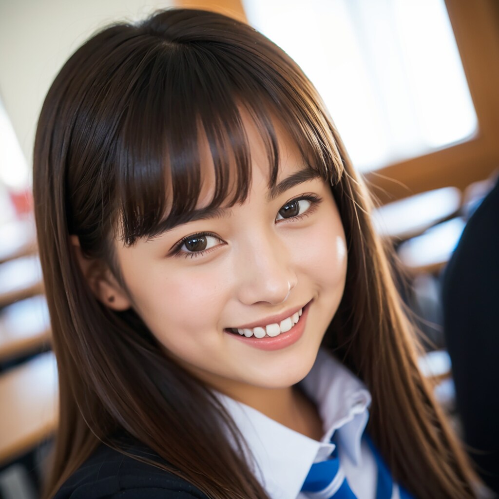 清楚な女子高生