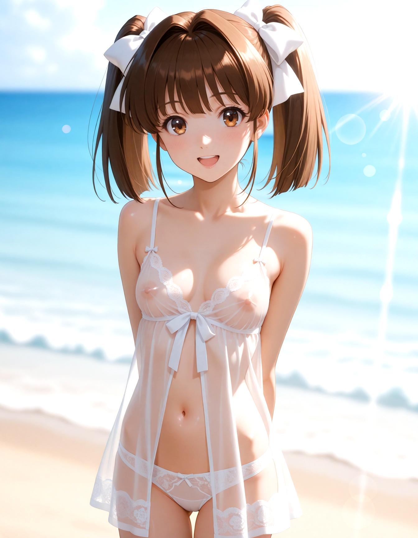 可愛い女子高生ヌード