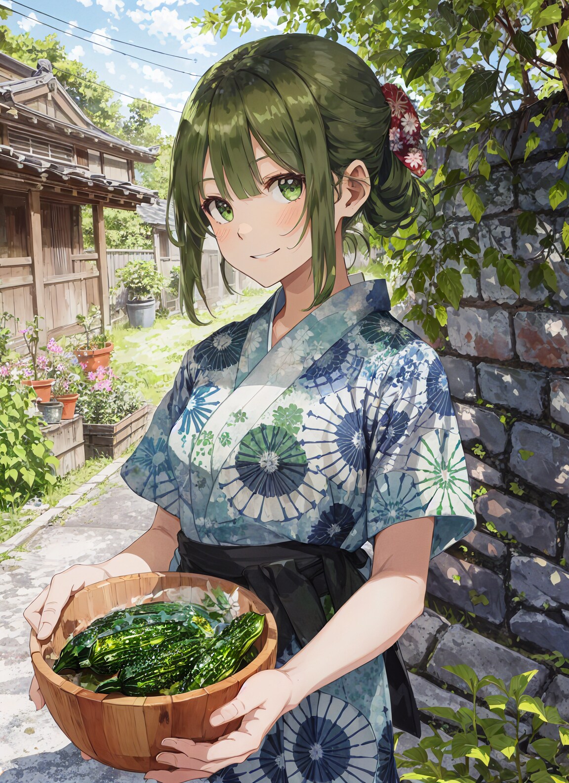 ゴーヤおすそ分け