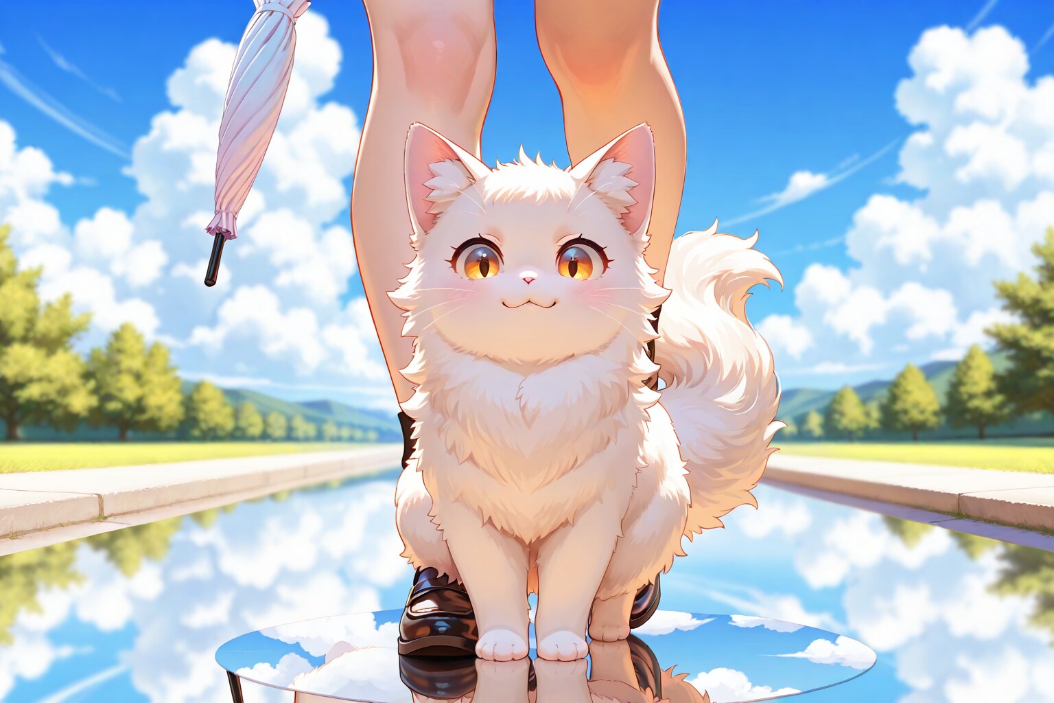雨、上がったね