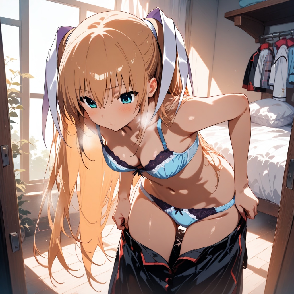 朱鷺戸沙耶着替え中