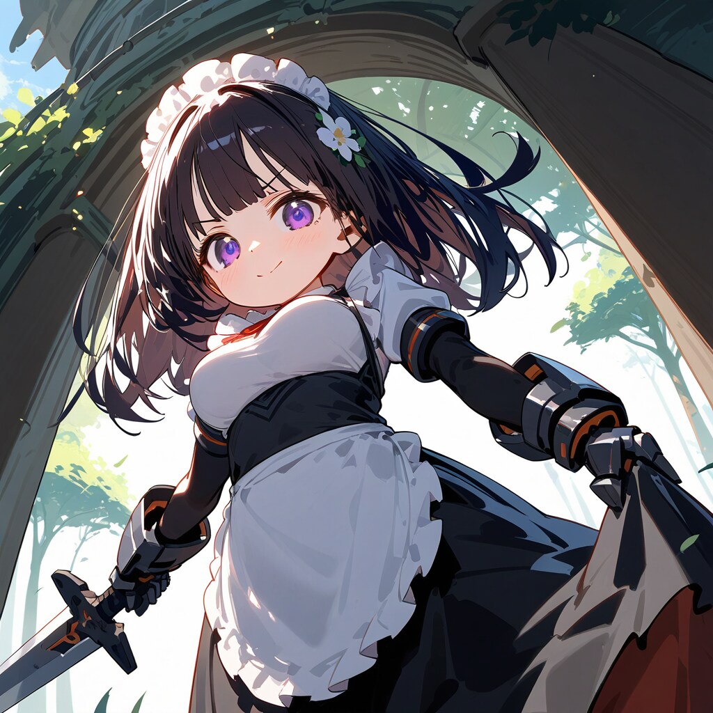 ちびメカメイド姫 | の人気AIイラスト・グラビア