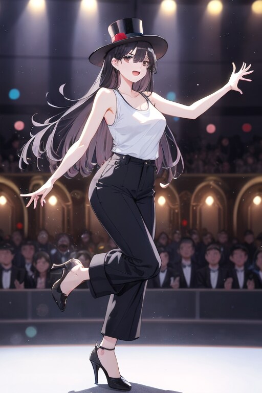 かっこかわいいダンサー白鳥英美梨　グランドオペラステージ