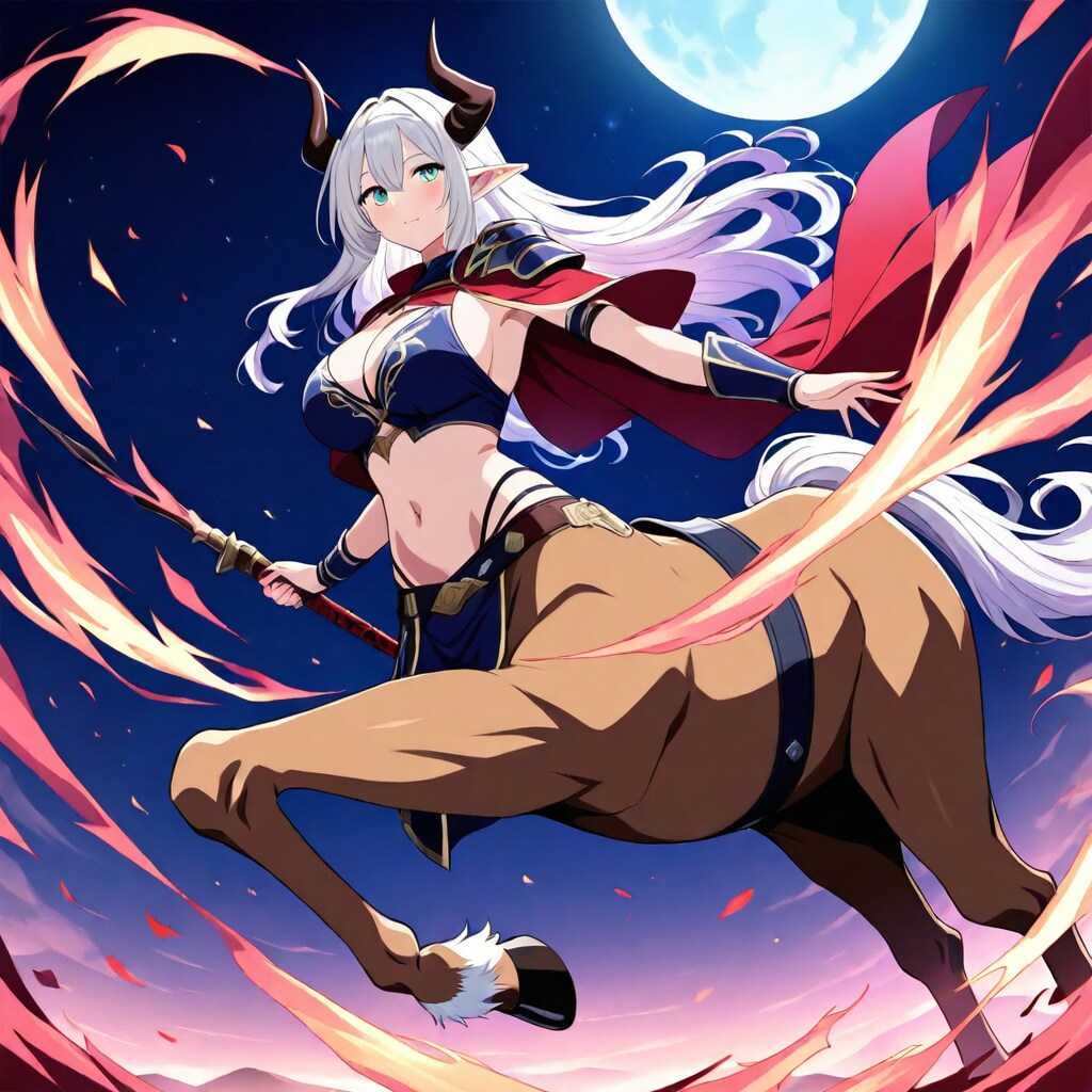 月夜のケンタウロス | の人気AIイラスト・グラビア