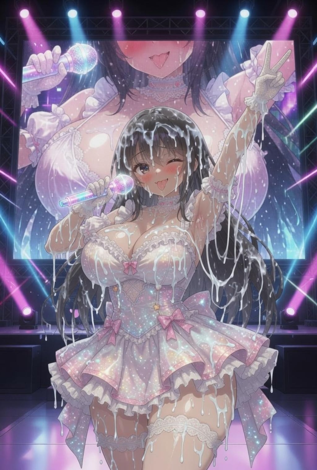 白濁アイドル霧乃ちゃん