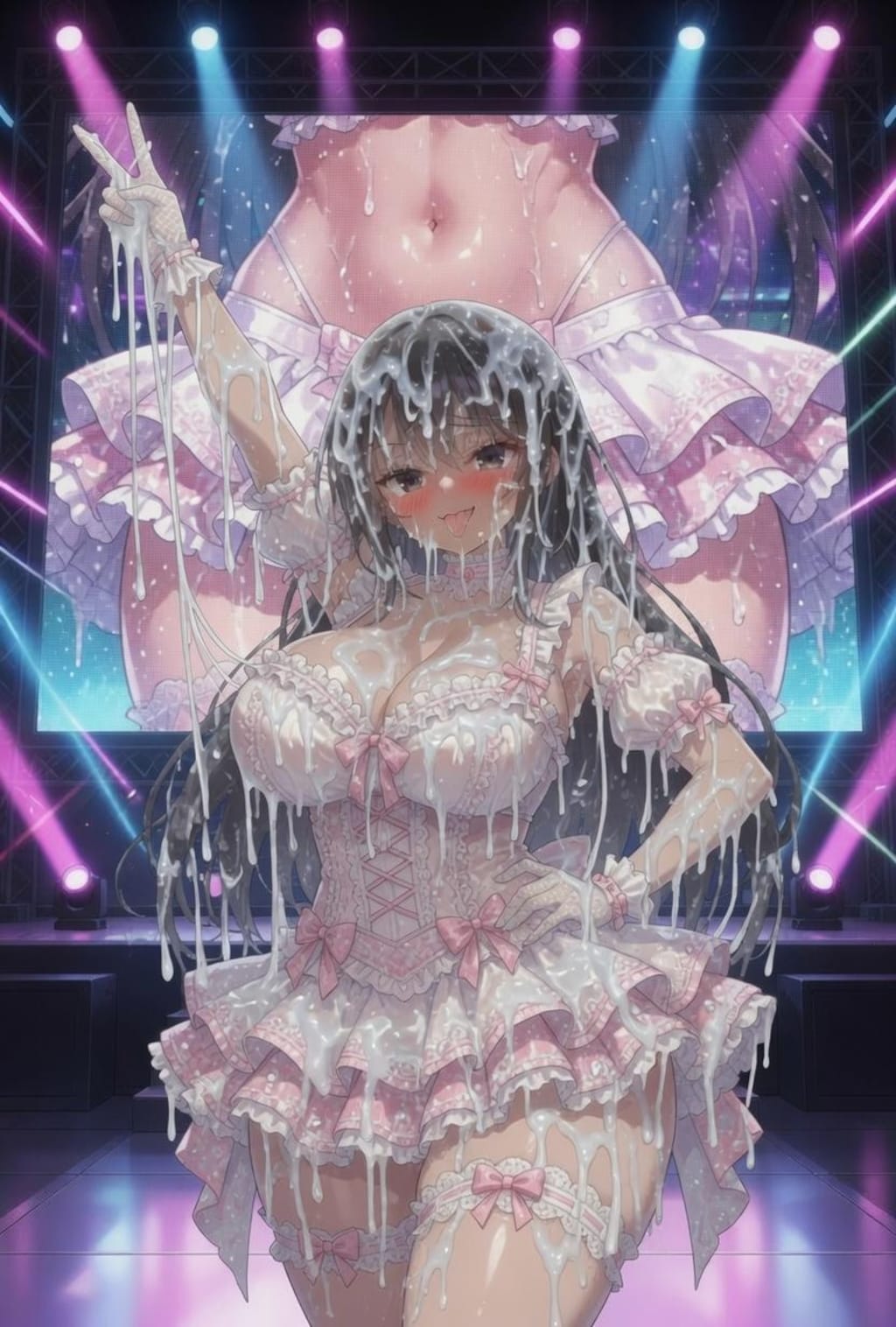 白濁アイドル霧乃ちゃん