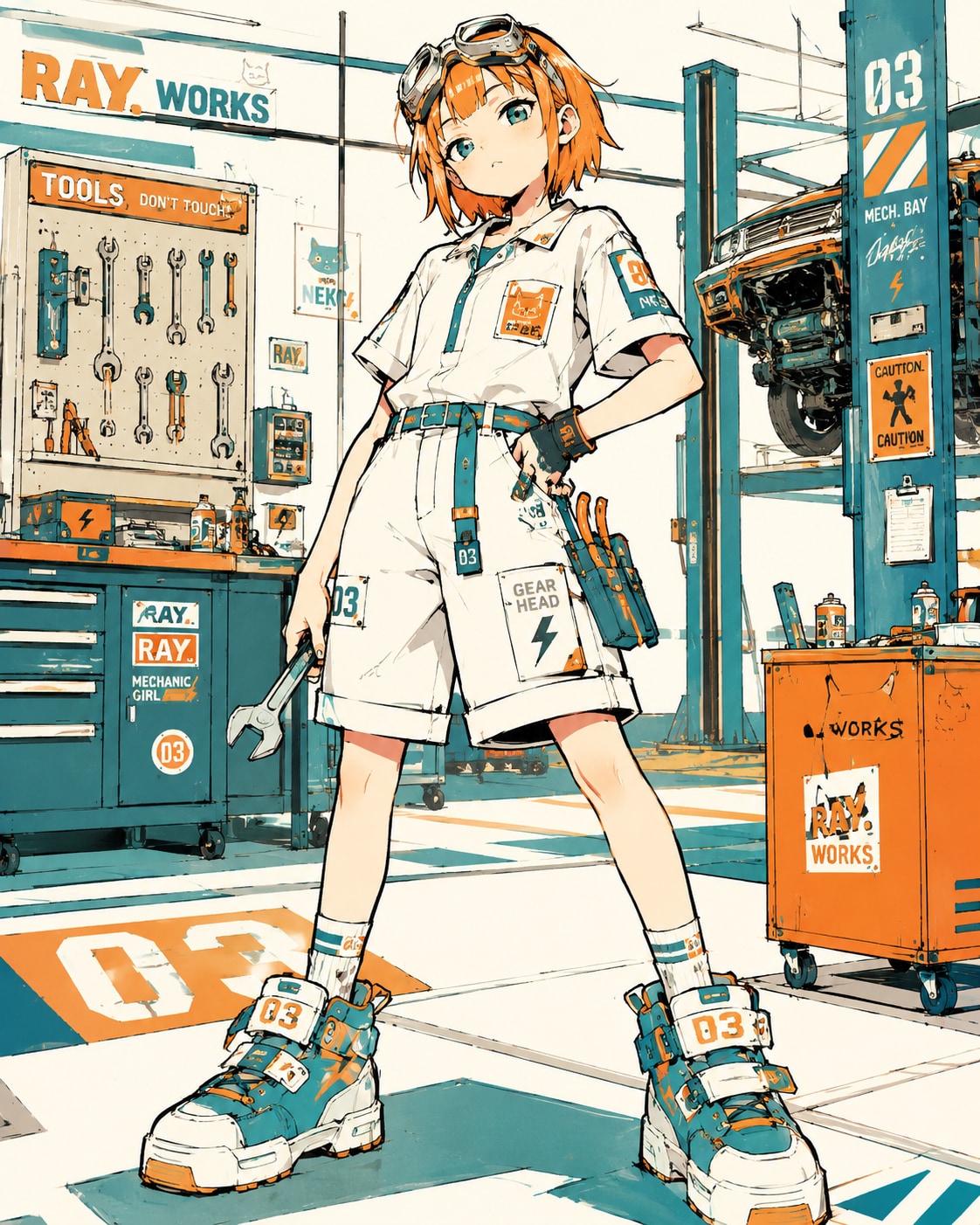 スタイリッシュな少女87