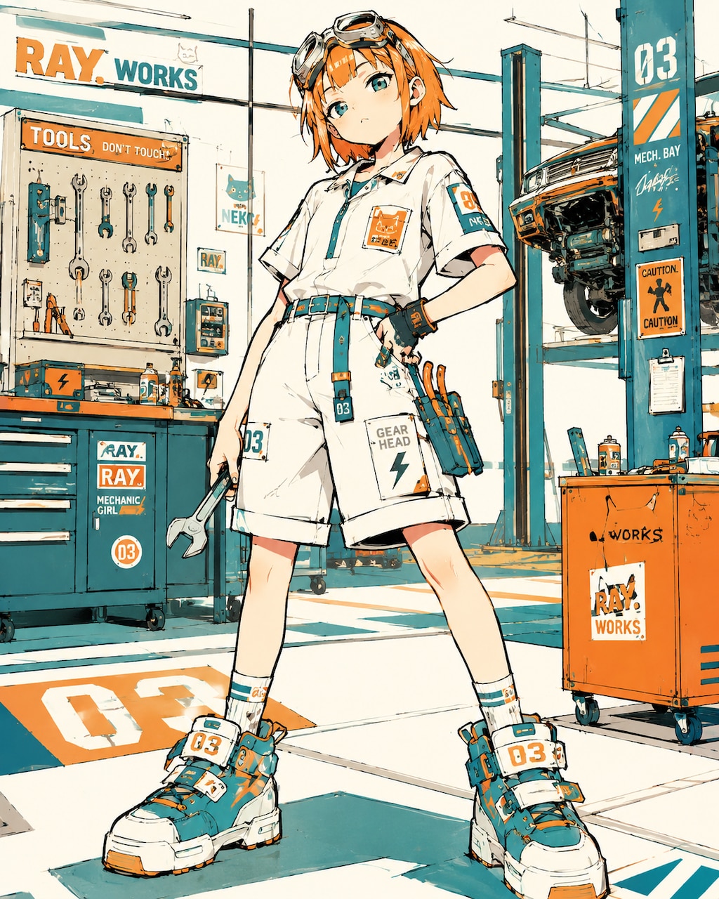 スタイリッシュな少女87