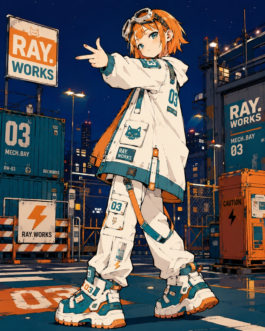スタイリッシュな少女87