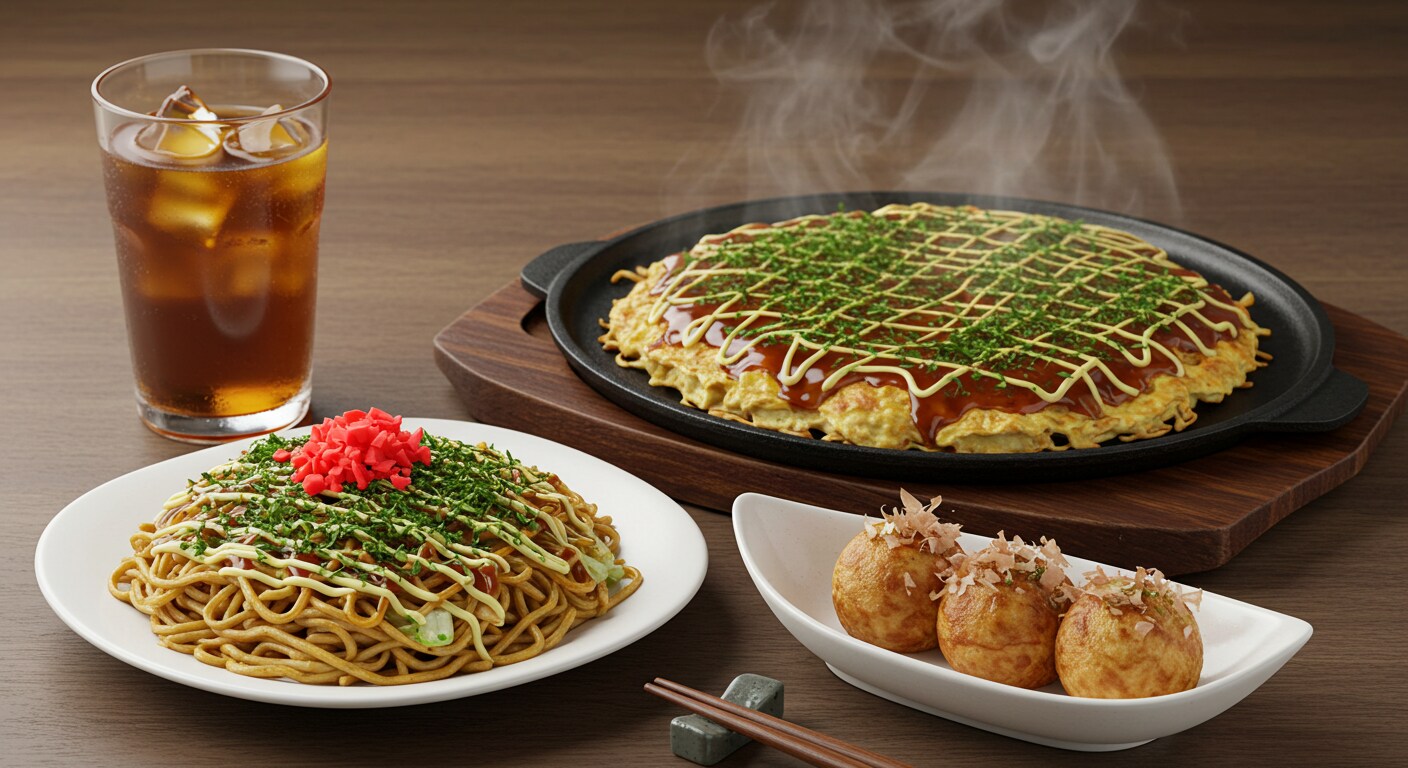 深夜食堂の粉もんセット