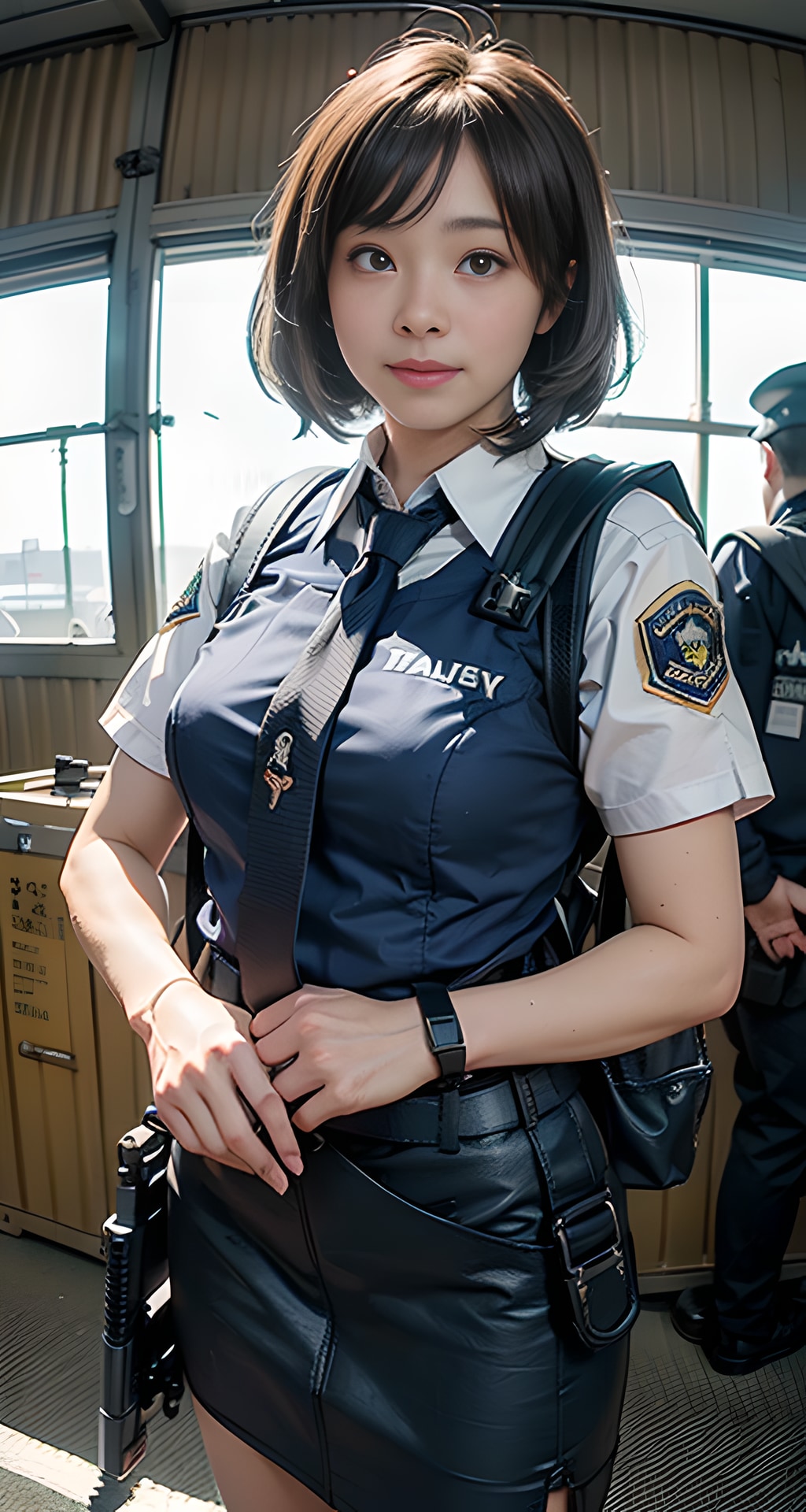 アーマード x婦警1