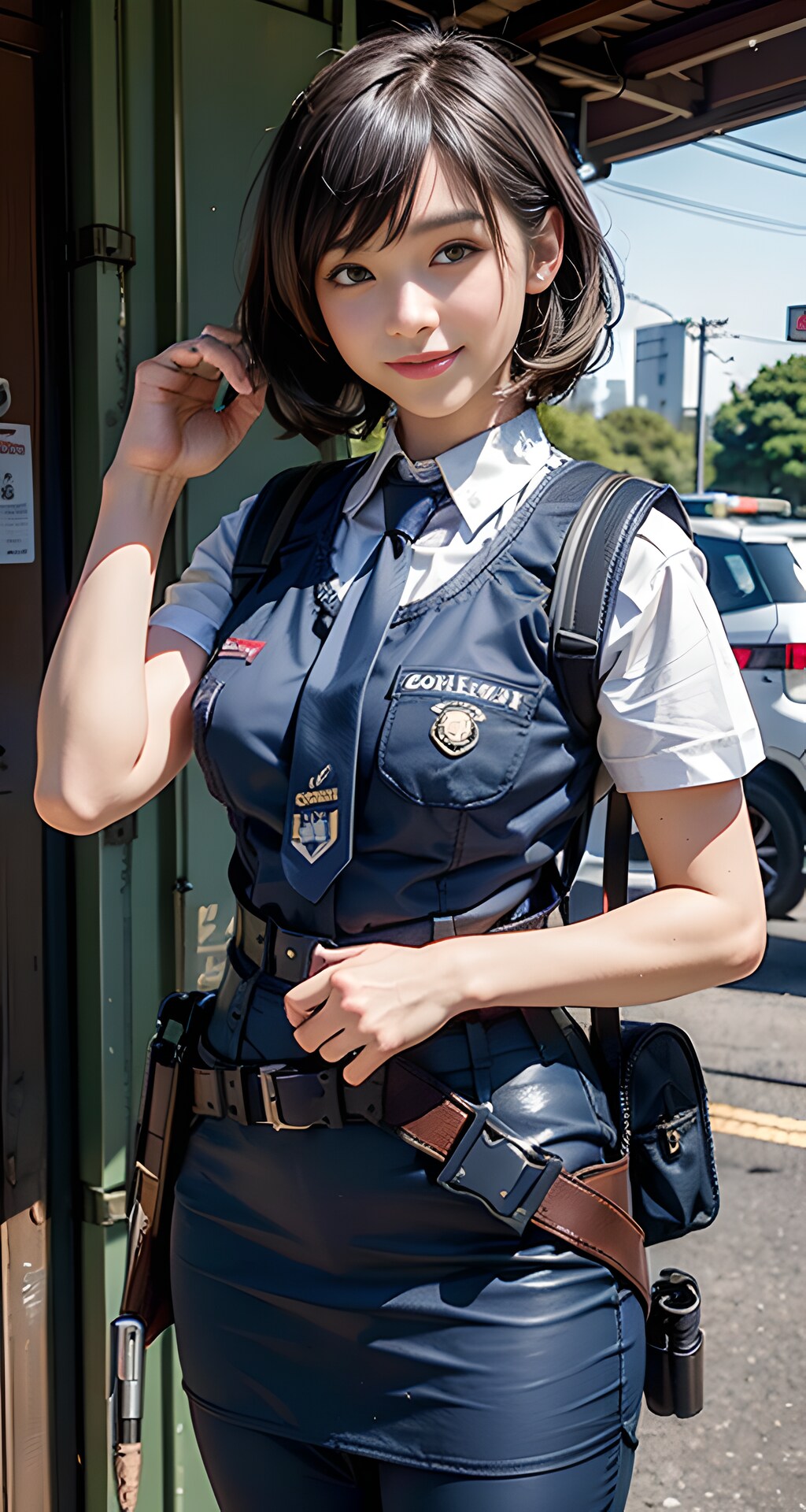アーマード x婦警1