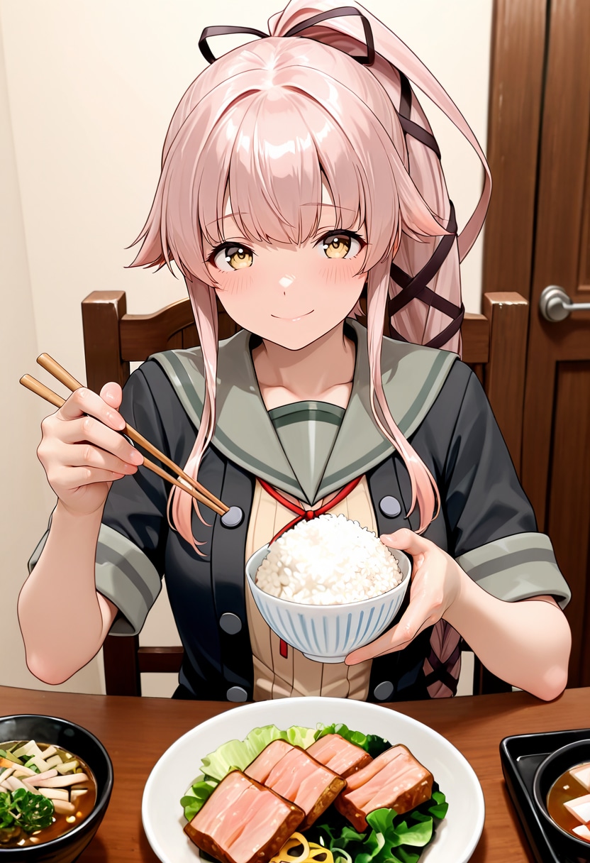 たくさん食べてくださいね！…ね💕