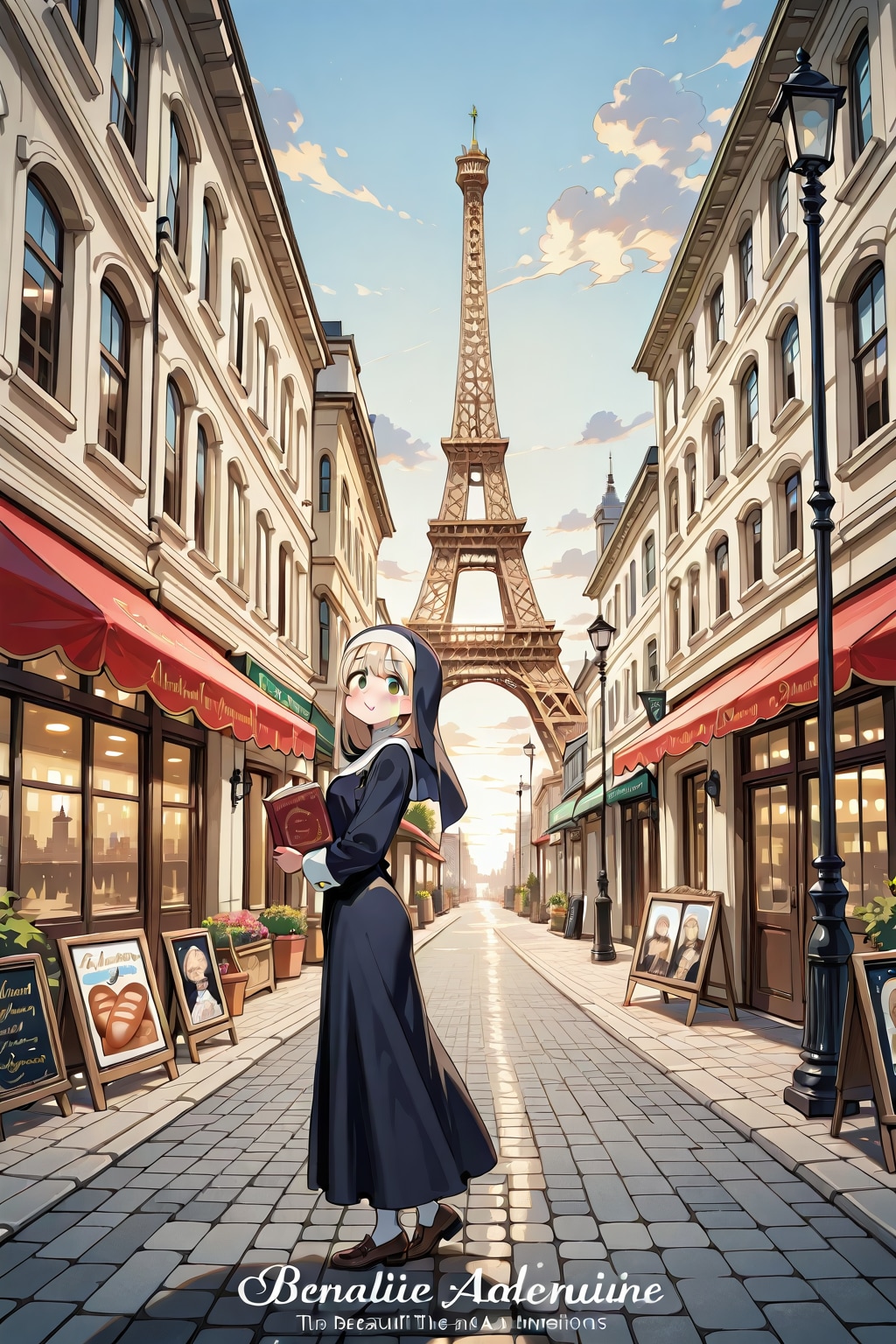 ミス・クラベル⛪️🔔Miss Clavel in Paris１ | の人気AIイラスト・グラビア