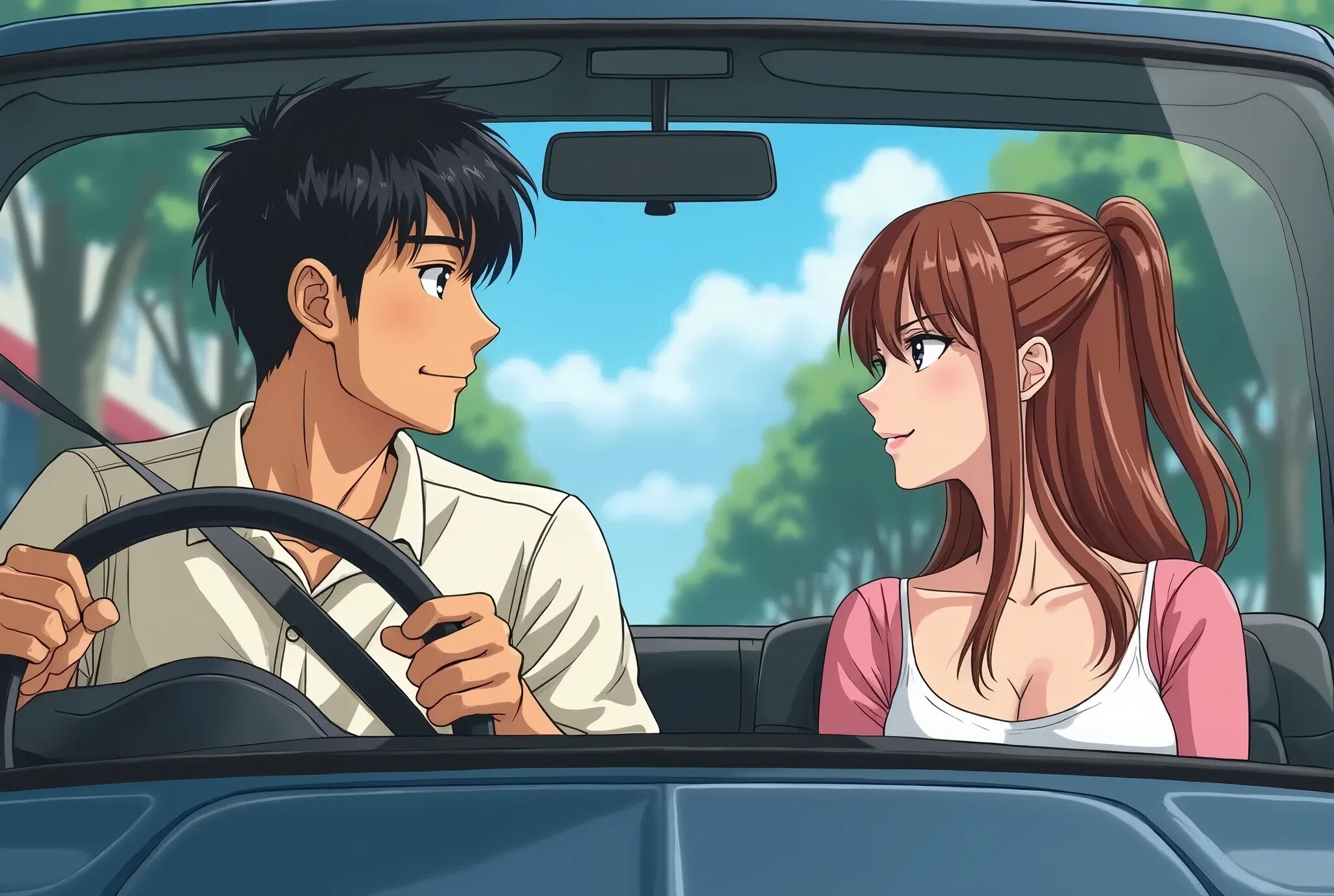 脇見運転 | の人気AIイラスト・グラビア