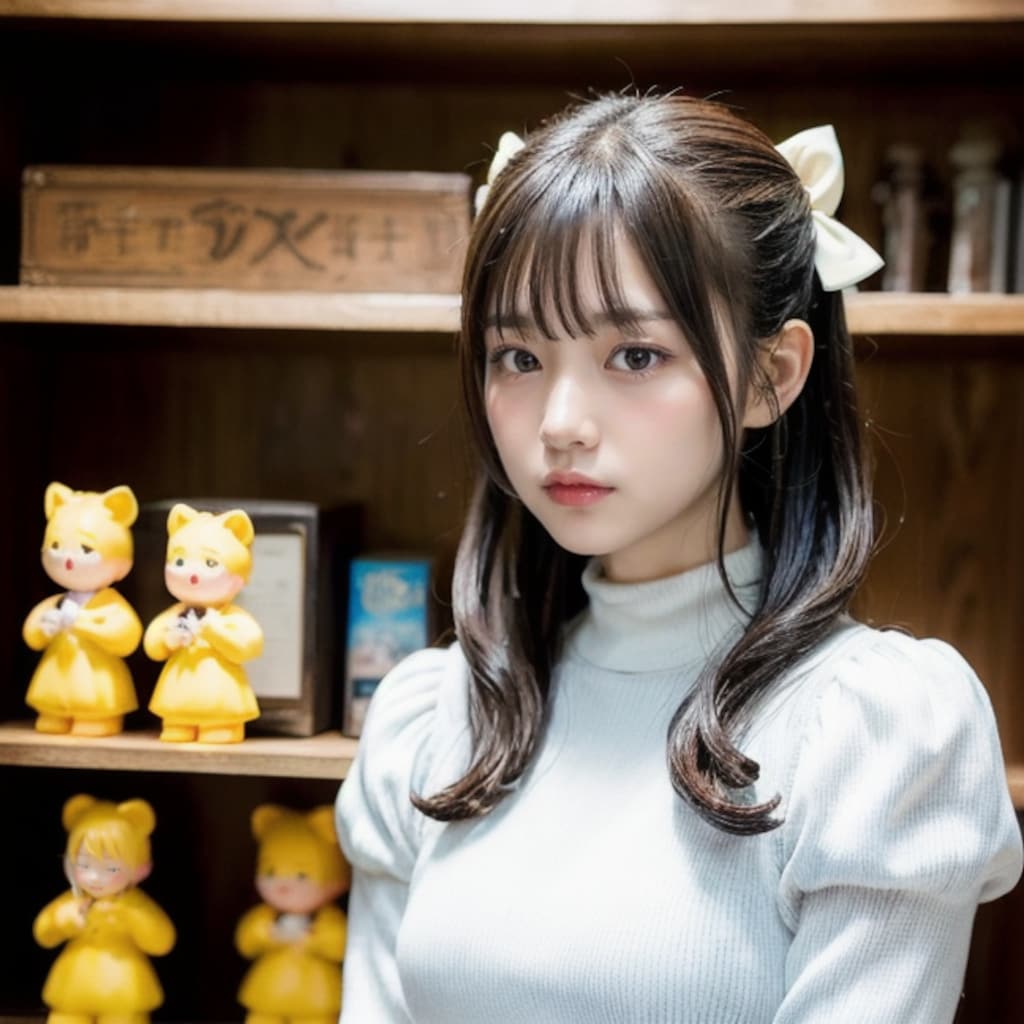 民芸品屋の看板娘