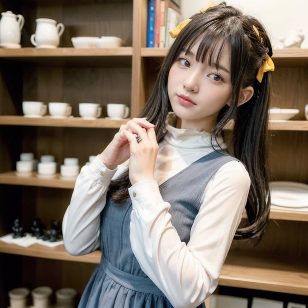 民芸品屋の看板娘