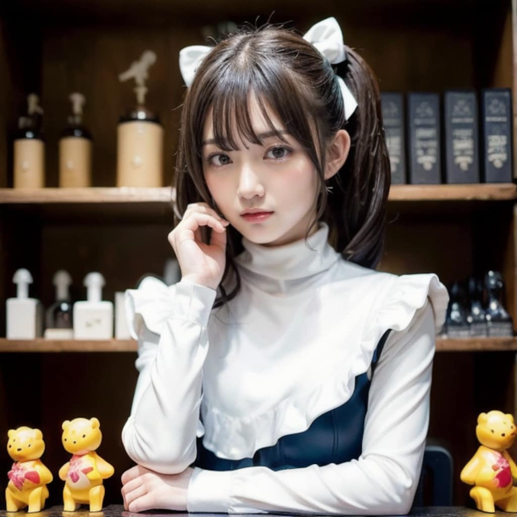 民芸品屋の看板娘