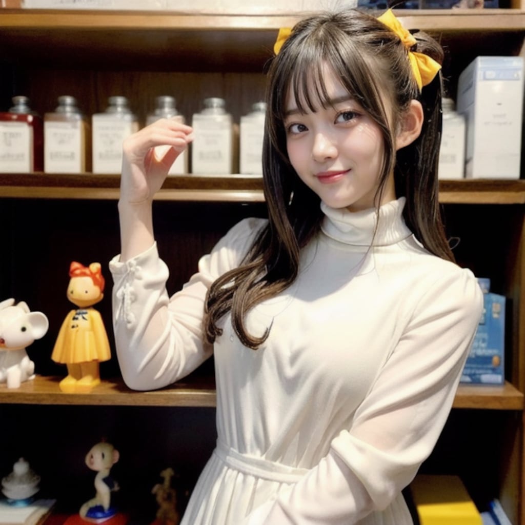 民芸品屋の看板娘