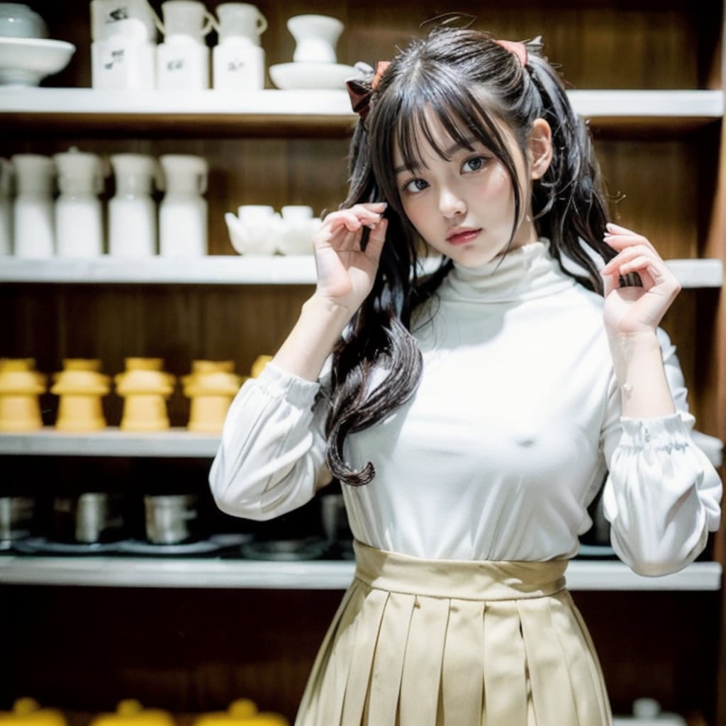 民芸品屋の看板娘