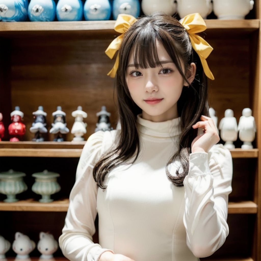 民芸品屋の看板娘