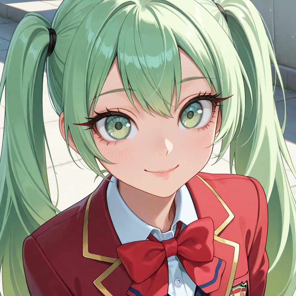 穏やかな表情