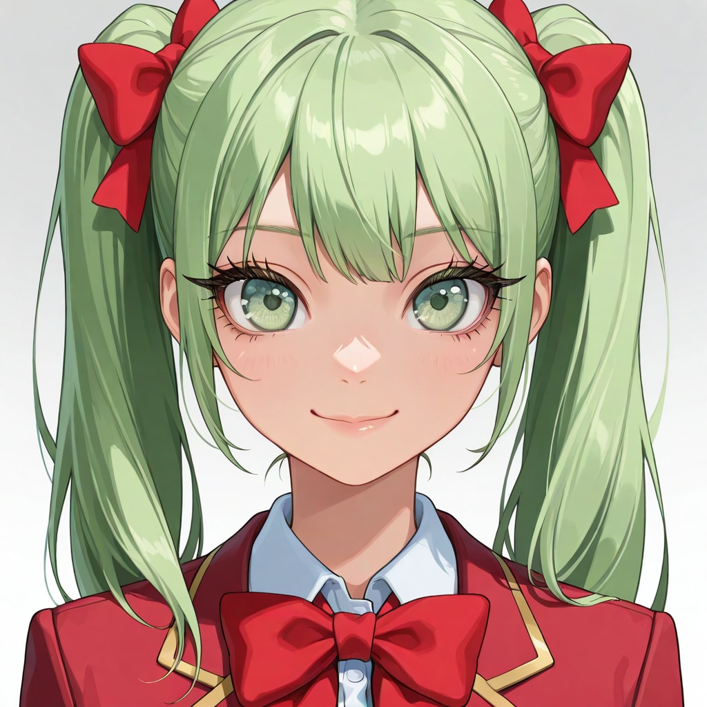 穏やかな表情
