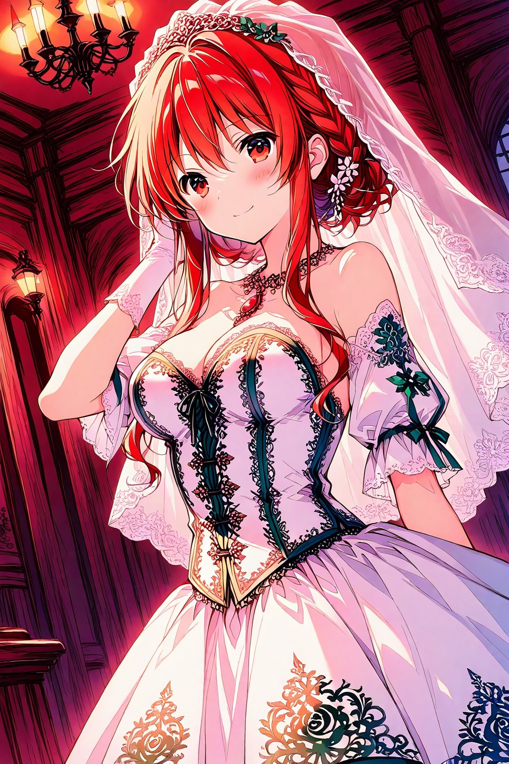 ウェディングドレスの美鈴