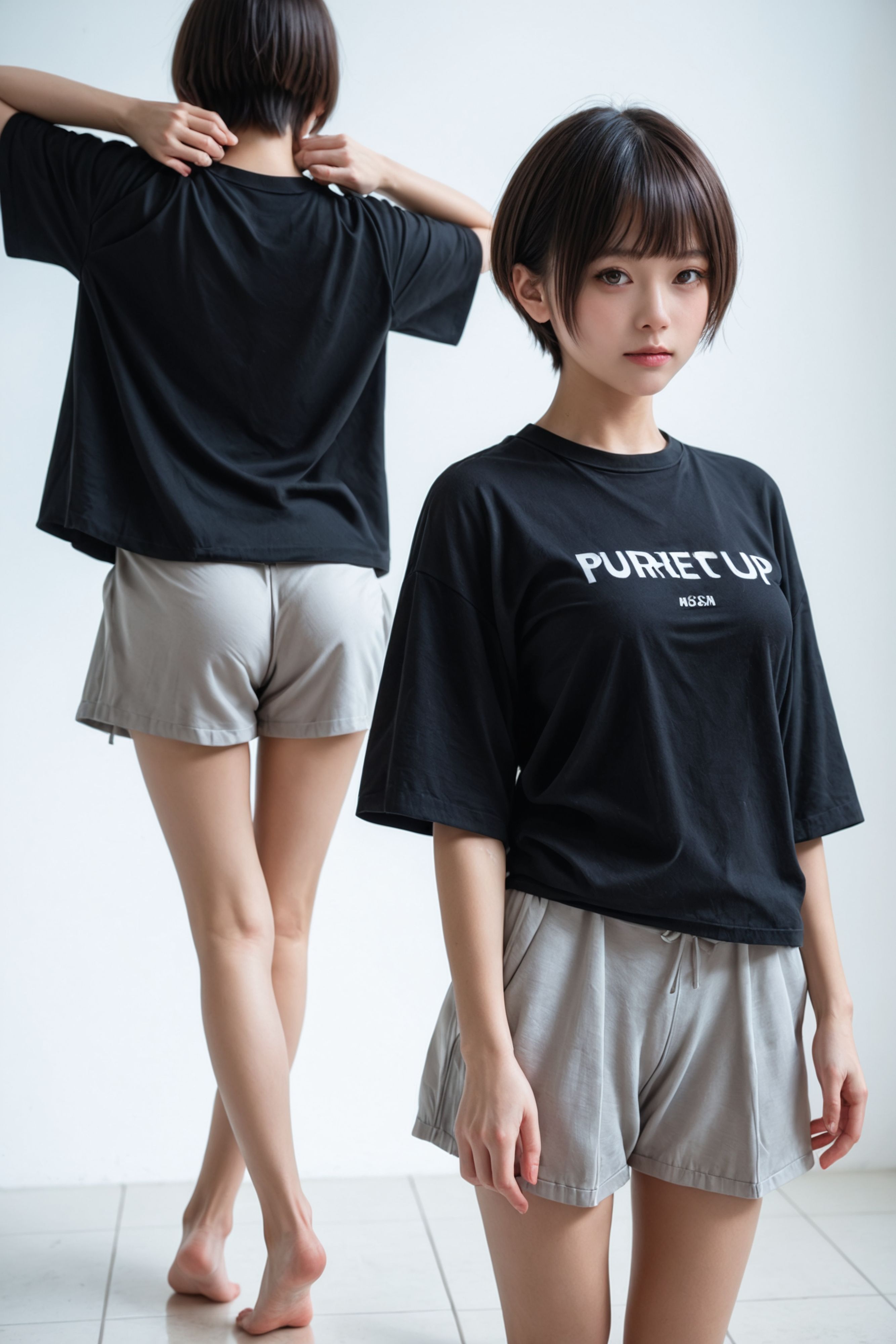 裾を出したくない女子