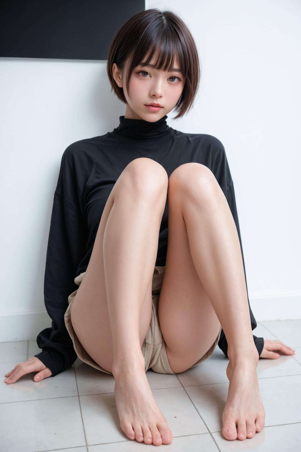 裾を出したくない女子