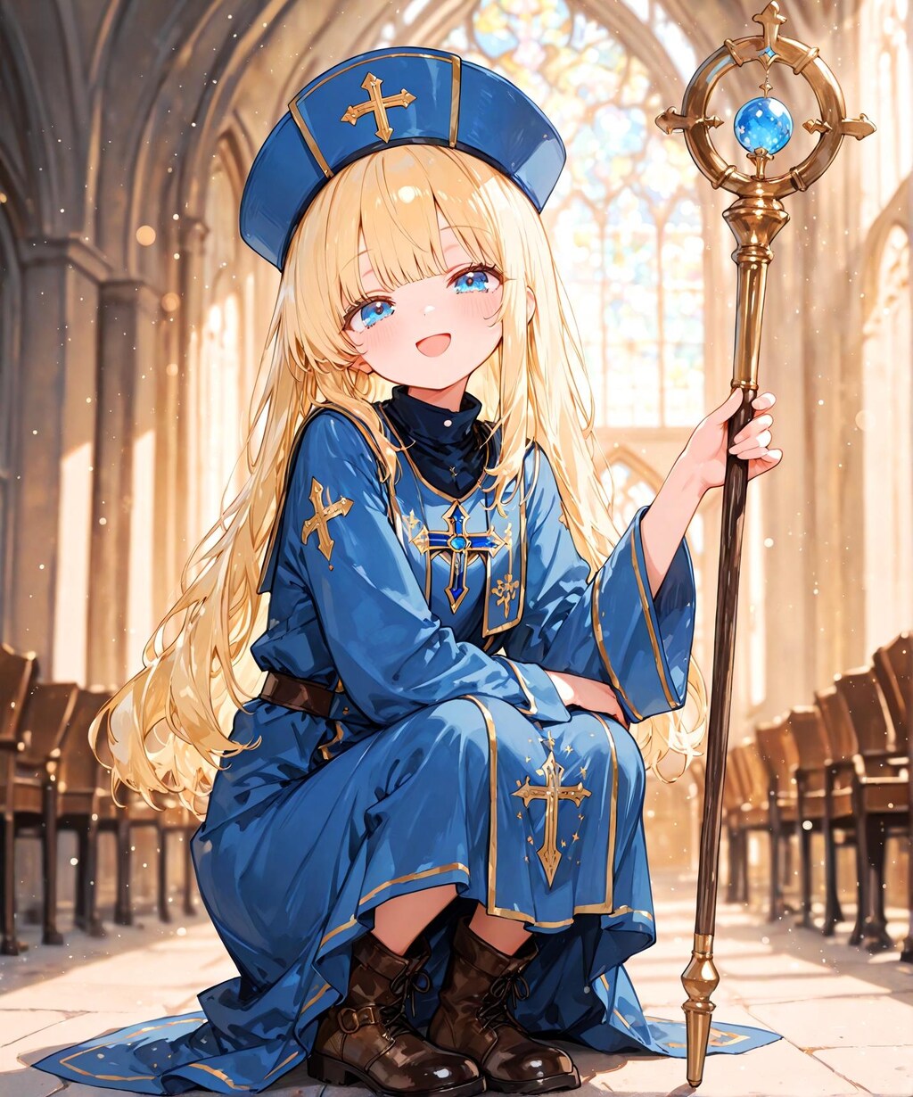 プリースト少女