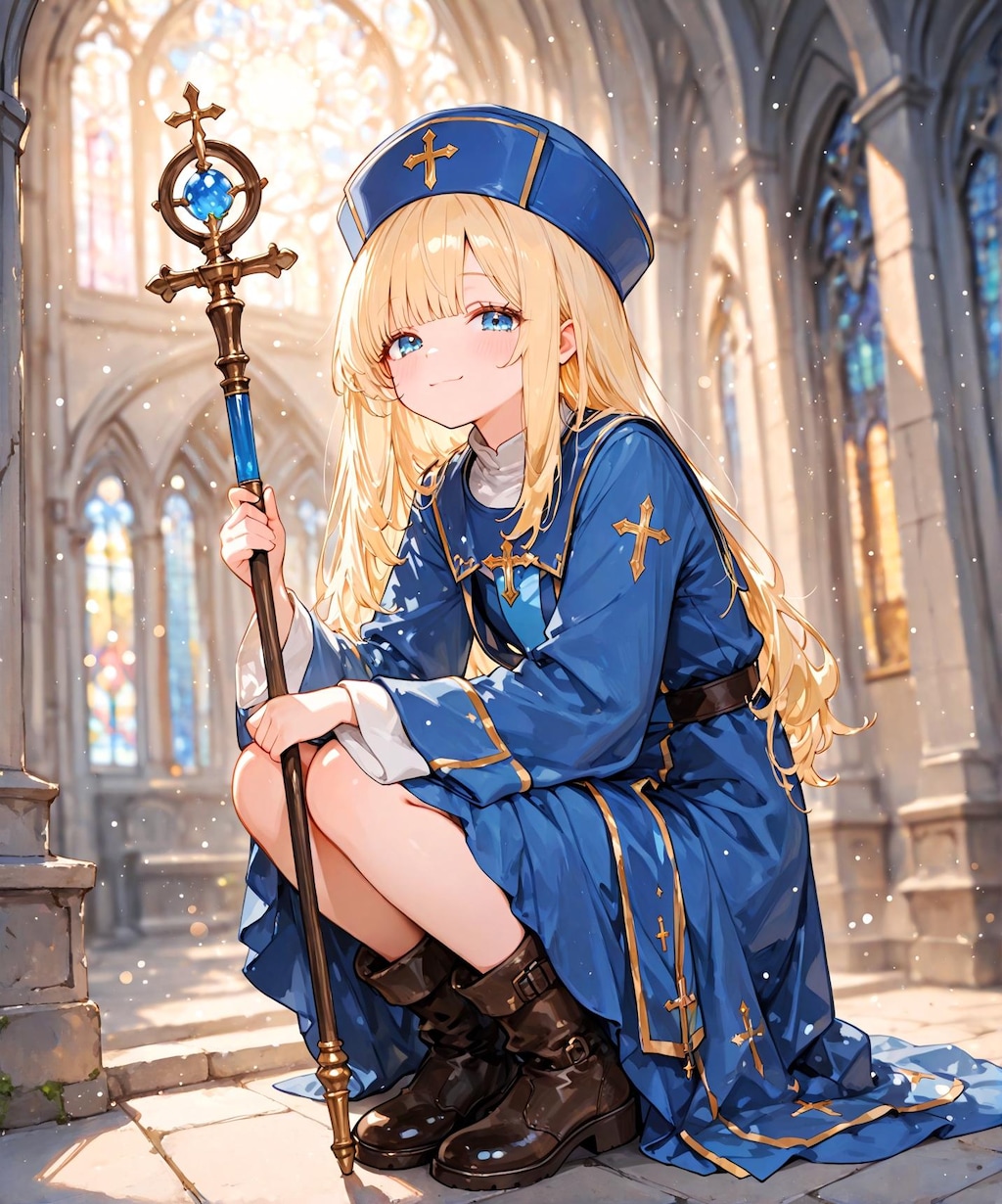 プリースト少女
