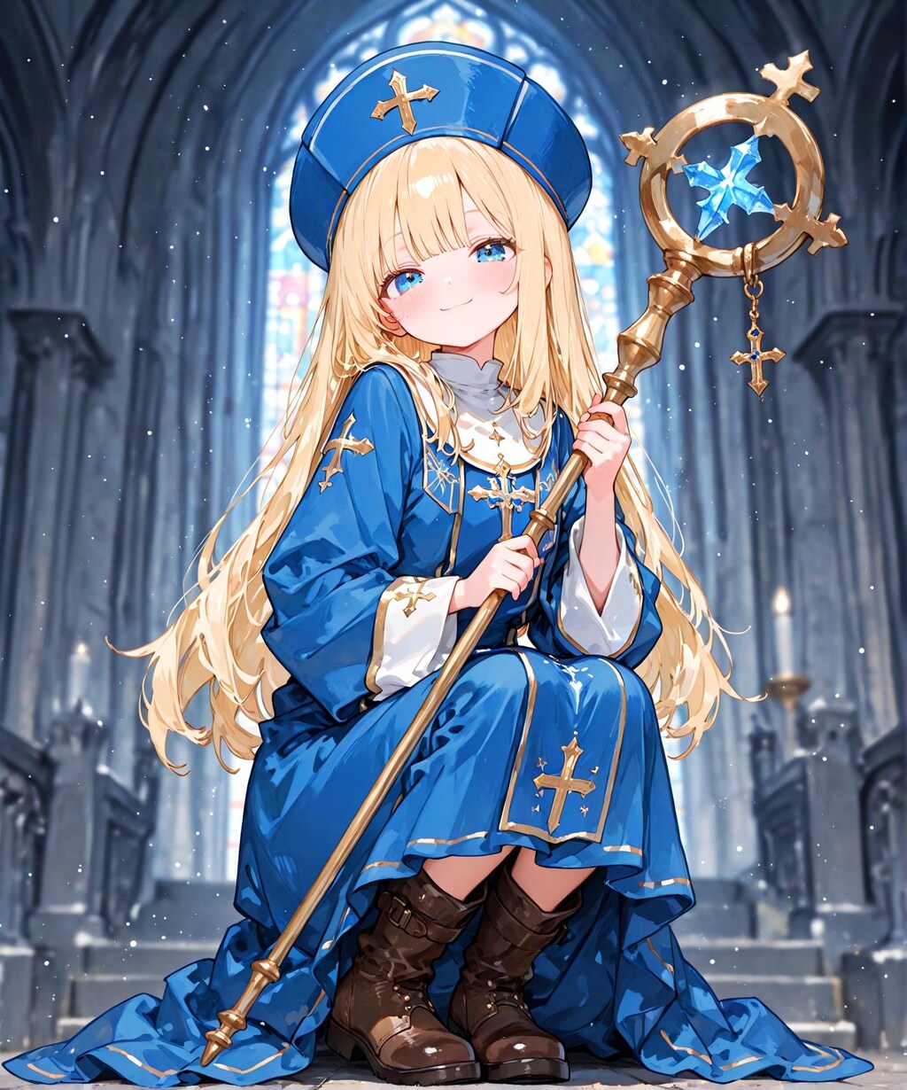 プリースト少女