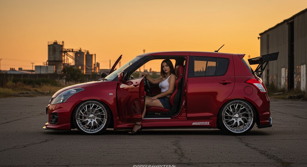 スイフトと外人さん