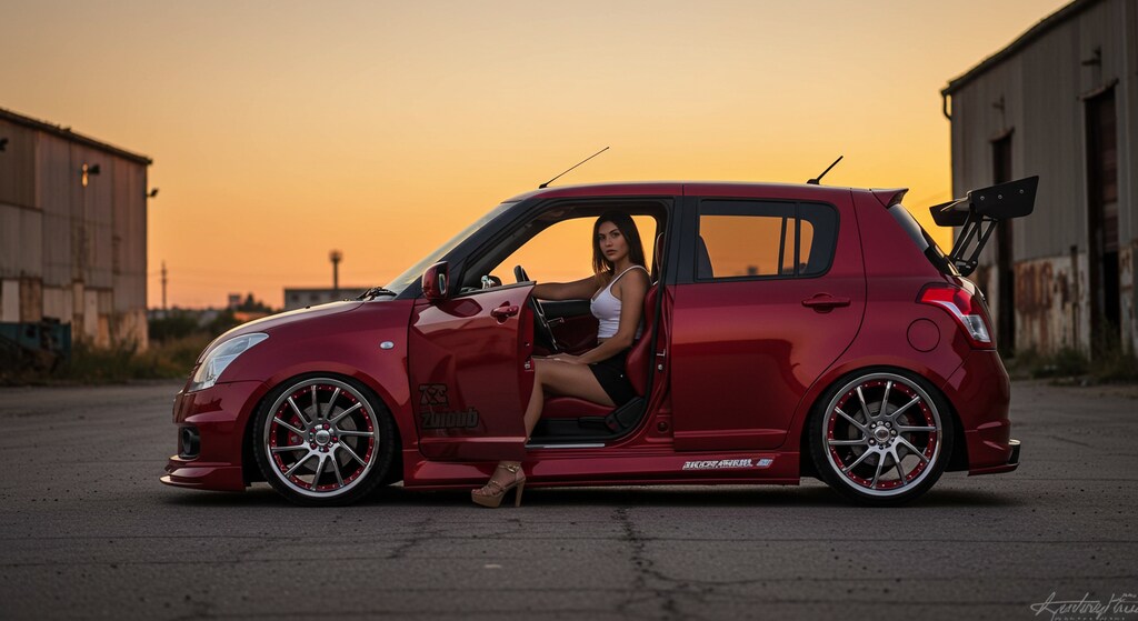 スイフトと外人さん