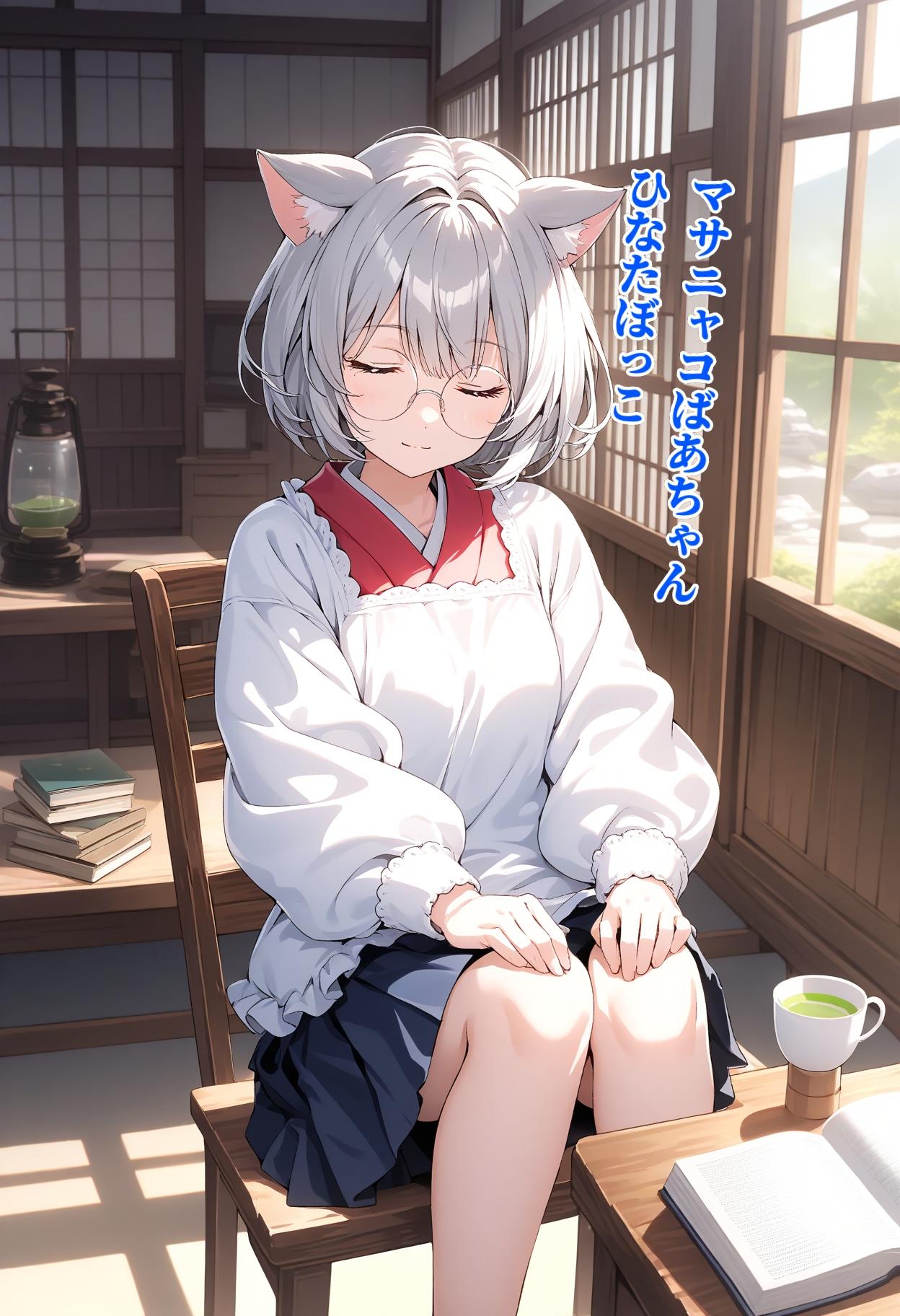 小説『マサニャコばあちゃん/ひなたぼっこ』 【ニャンノ世界】