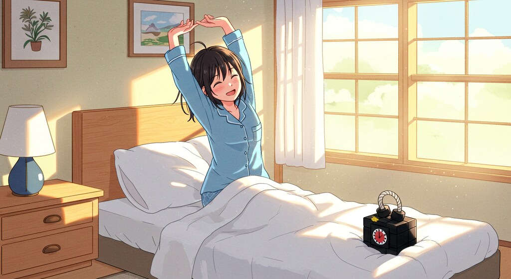 【がぞうどうぞ】すっきりした朝