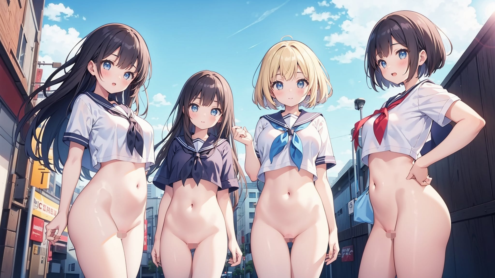 半裸登校