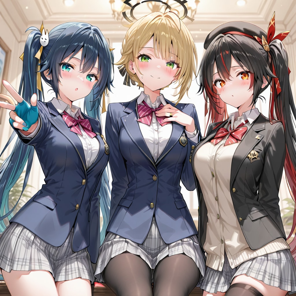 極上の女子高生 | の人気AIイラスト・グラビア