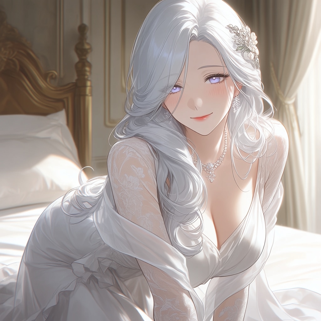 オリジナルキャラ：白雪月乃（R18）