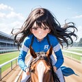 黒髪馬 騎乗1 6枚目