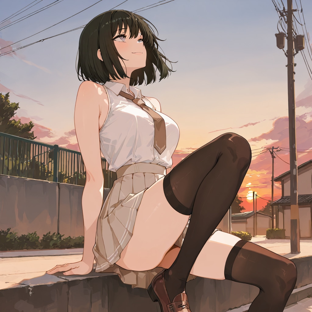 夕暮れを見上げる理由