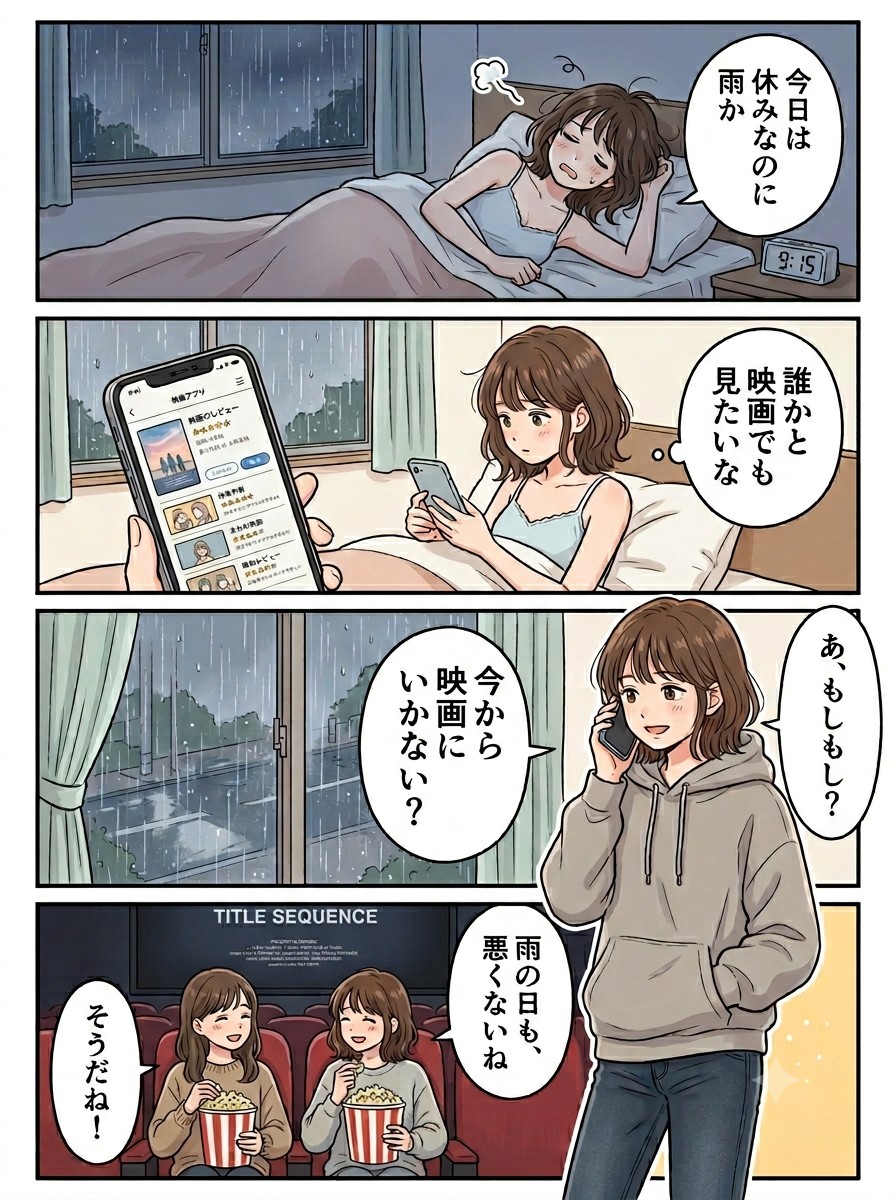 ４コマ漫画