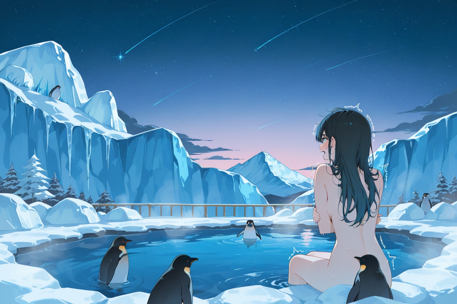 ペンギン温泉