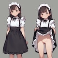 メイドさん着脱習作 2枚目