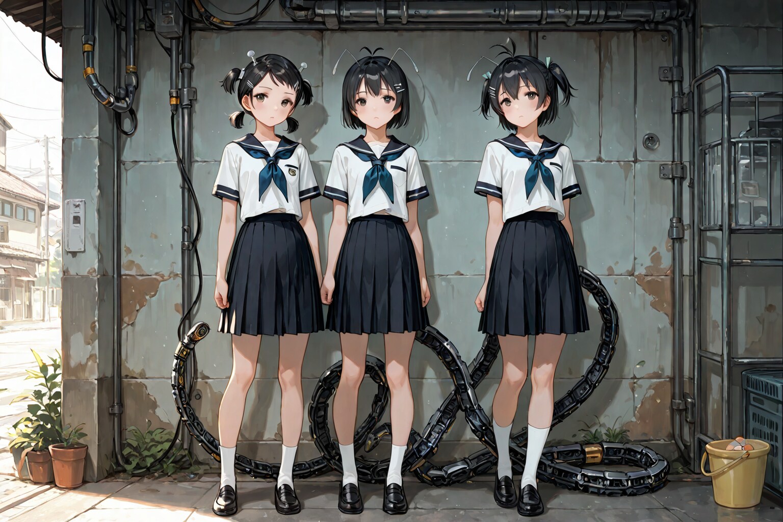 機械少女・機械触手計劃［資料写真］