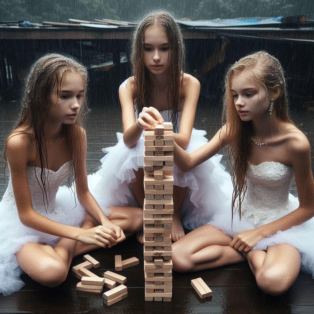 ロシア発！国際ジェンガオリンピック！！（※雨天結構）